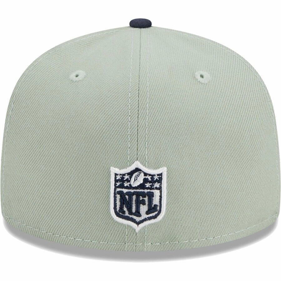 Dallas Cowboys NFL New Era Gray and Navy 59FIFTY Fitted Hat