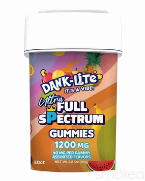 Dank Lite 1200mg Ultra Full Spectrum CBD Gummies (30-Pack)