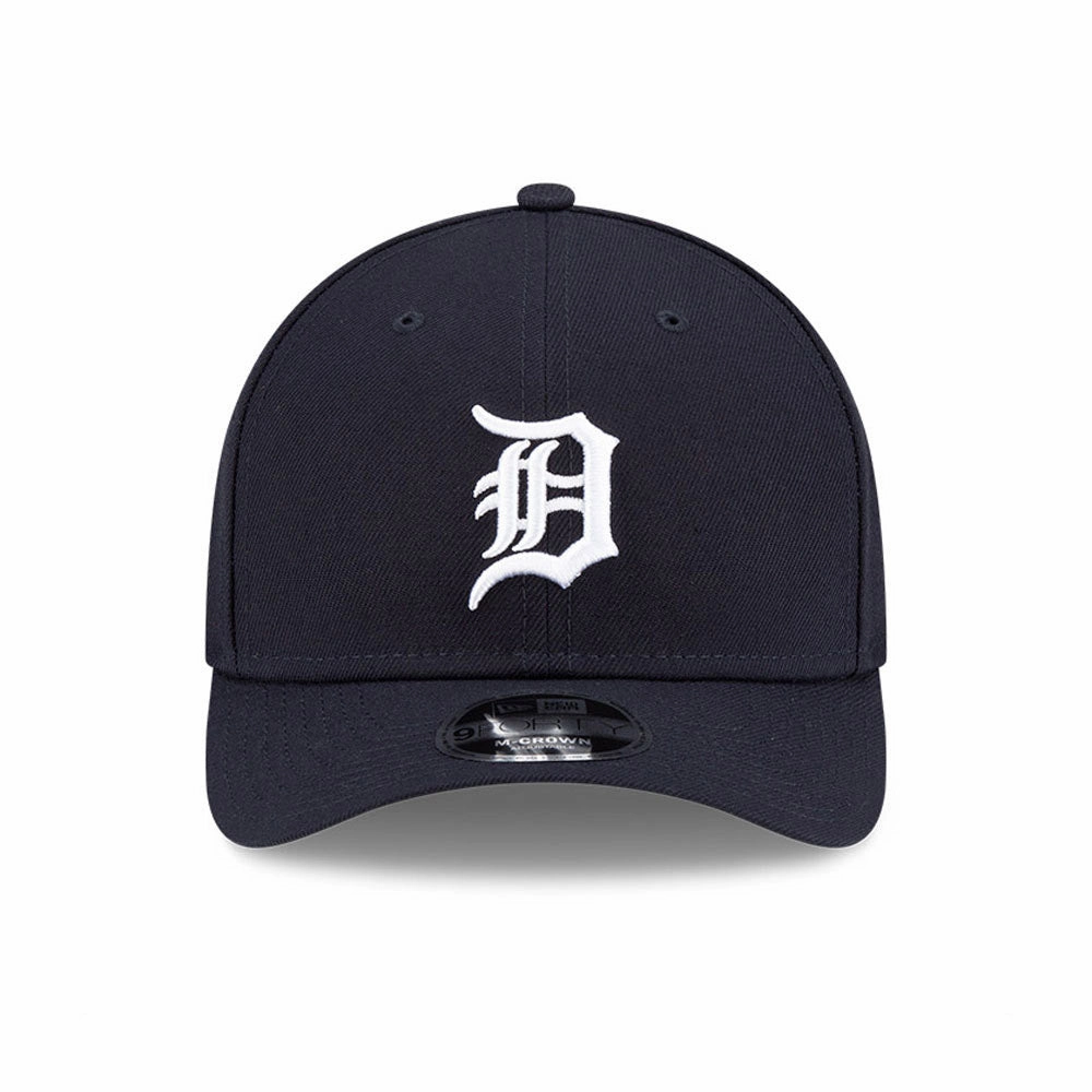 Detroit Tigers Navy Blue New Era Player Replica M-Crown 9FORTY Adjustable Hat