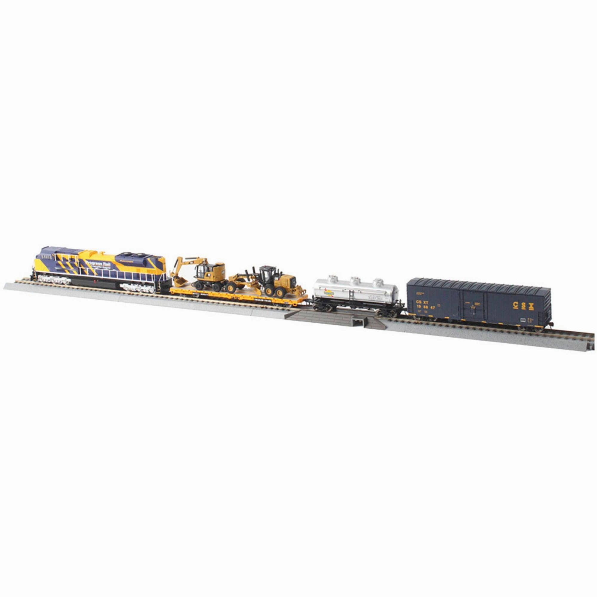 Diecast Masters 1/87 (HO) Diecast Train Set - Progress Rail 100th Anniversary