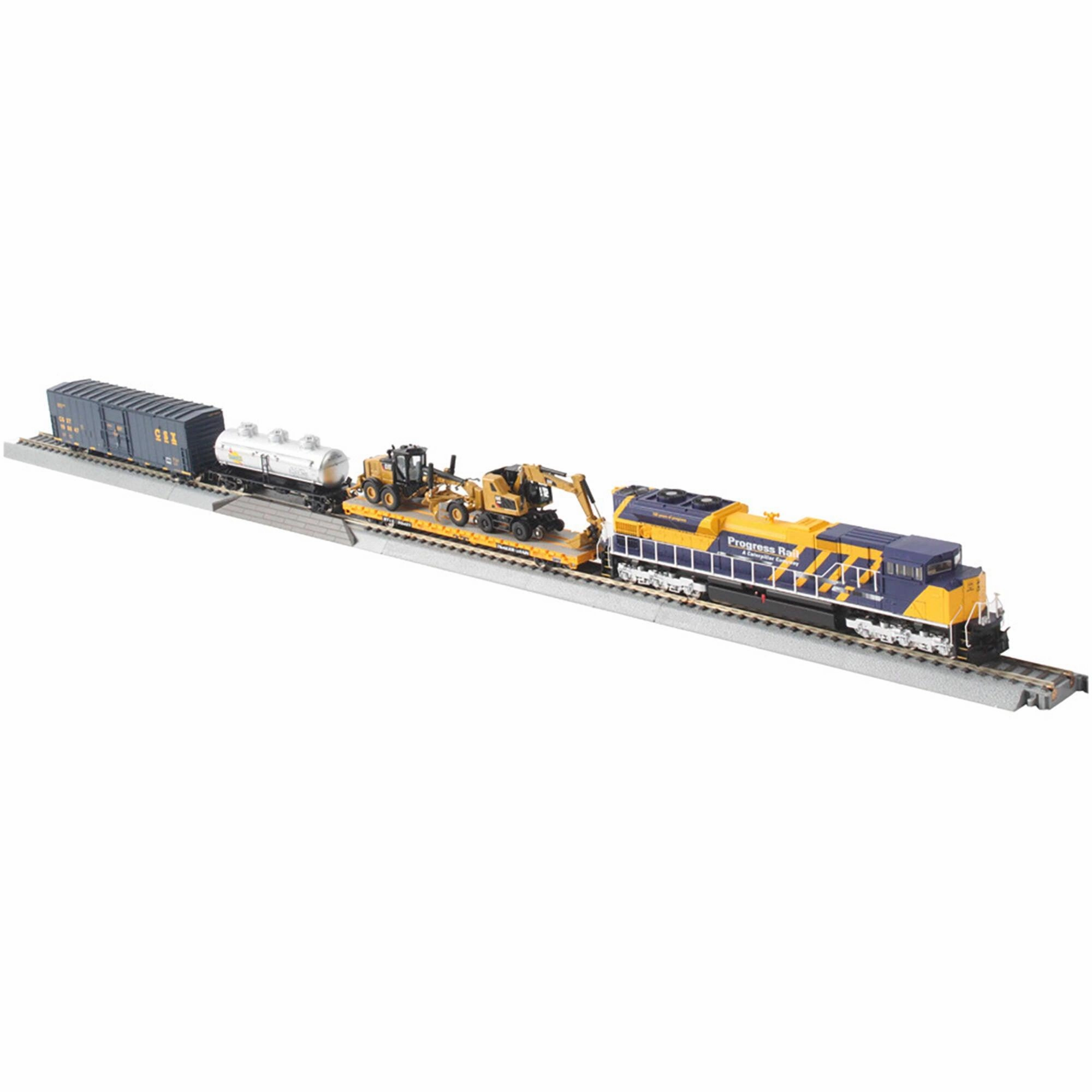 Diecast Masters 1/87 (HO) Diecast Train Set - Progress Rail 100th Anniversary