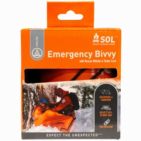 Emergency Bivvy with Rescue Whistle