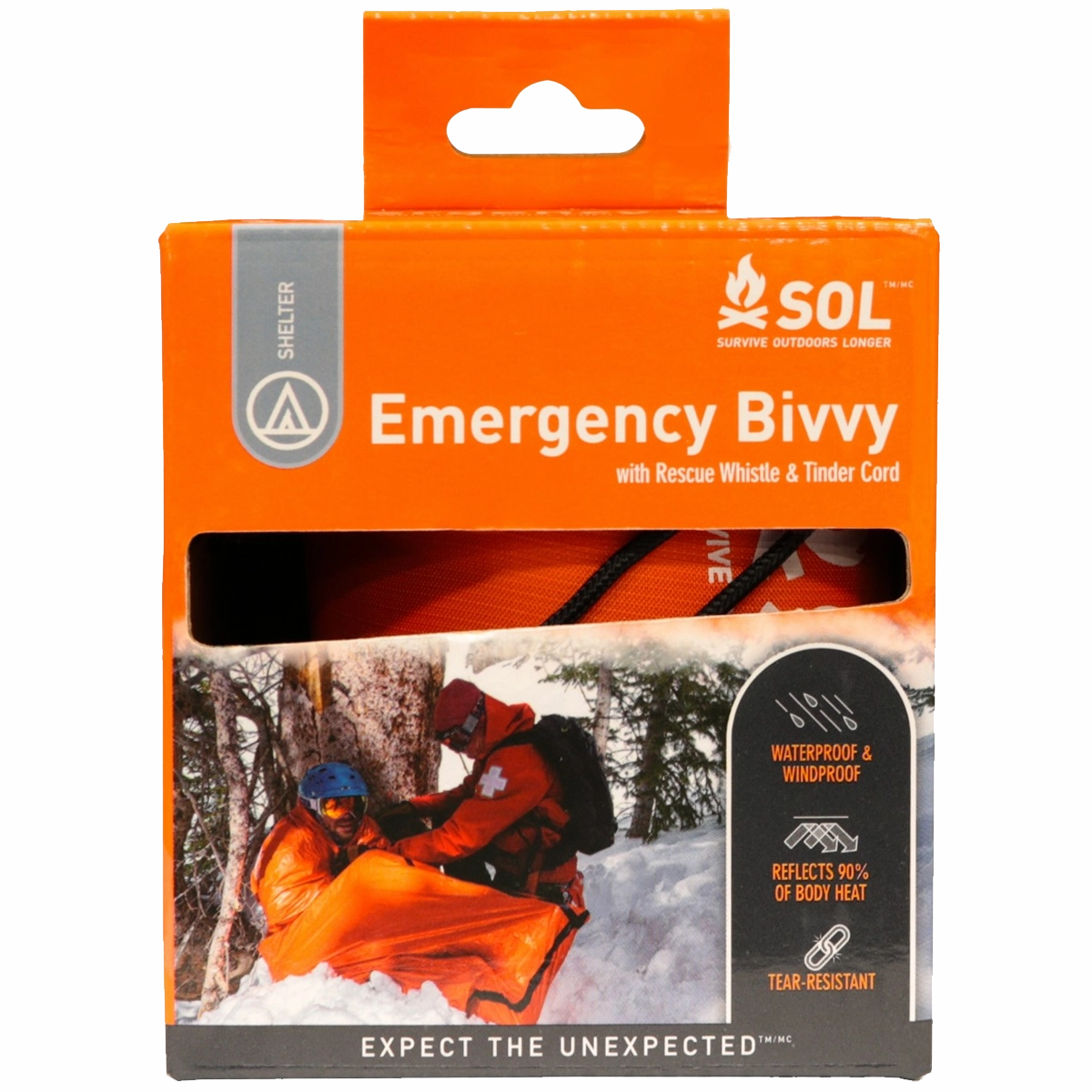 Emergency Bivvy with Rescue Whistle