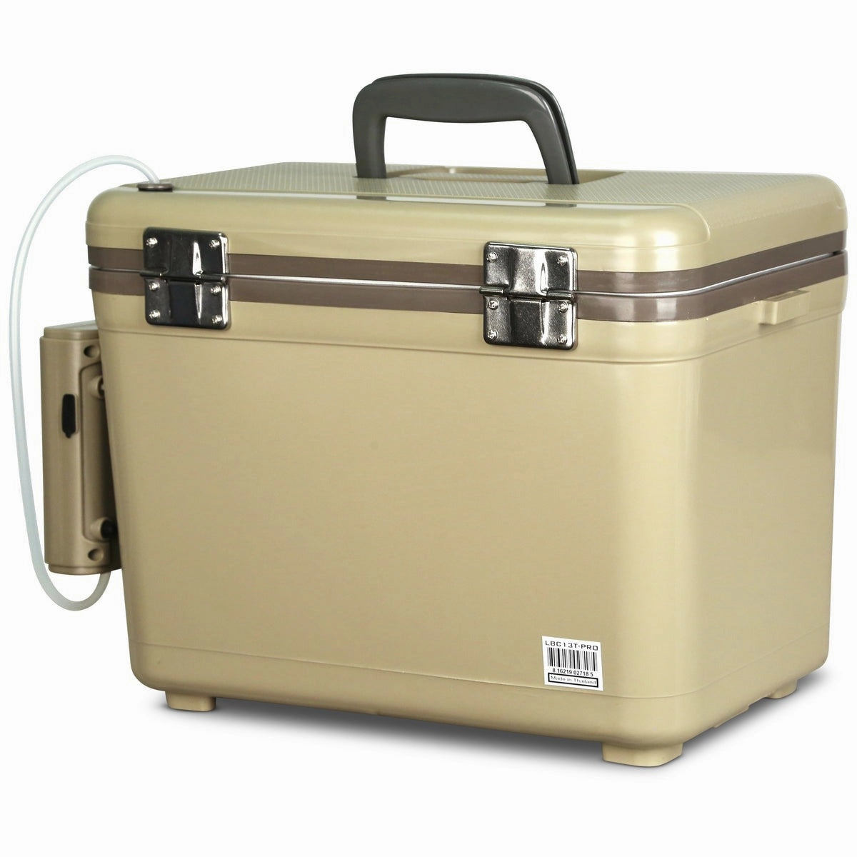 Engel 13 Quart Live Bait Pro Cooler with AP3 Rechargeable Aerator & Stainless Hardware