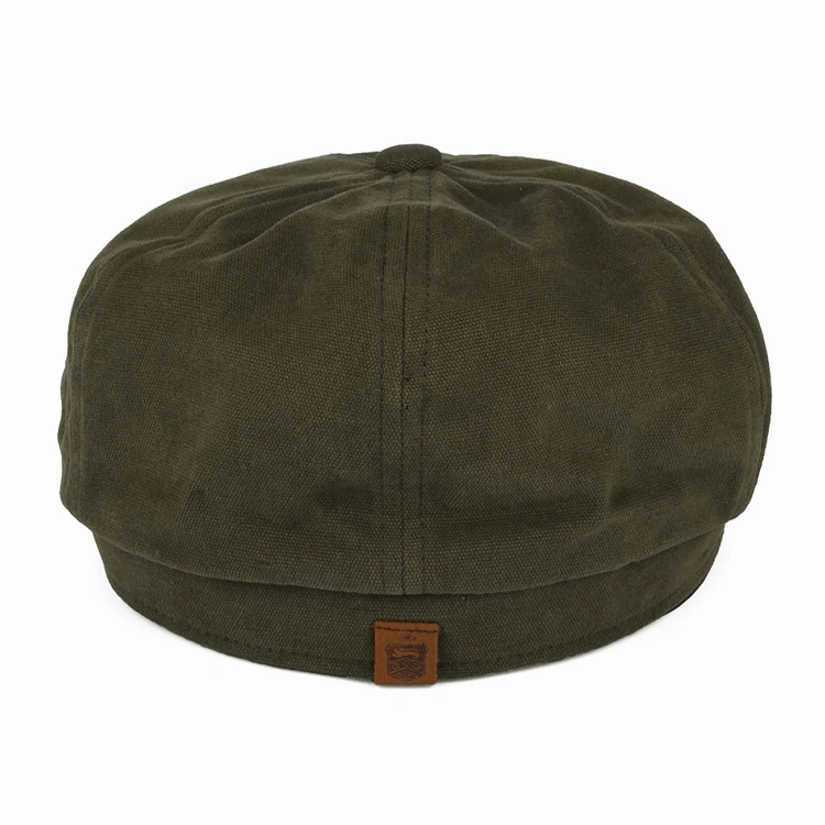 Failsworth Canvas Hudson 6 Pce Cap - Khaki/Navy