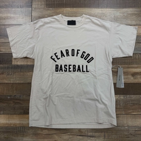 Fear of God Baseball T-shirt Beige