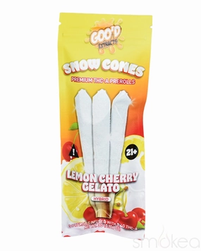 Goo'd THCA Snow Cones Pre-Rolls - Lemon Cherry Gelato
