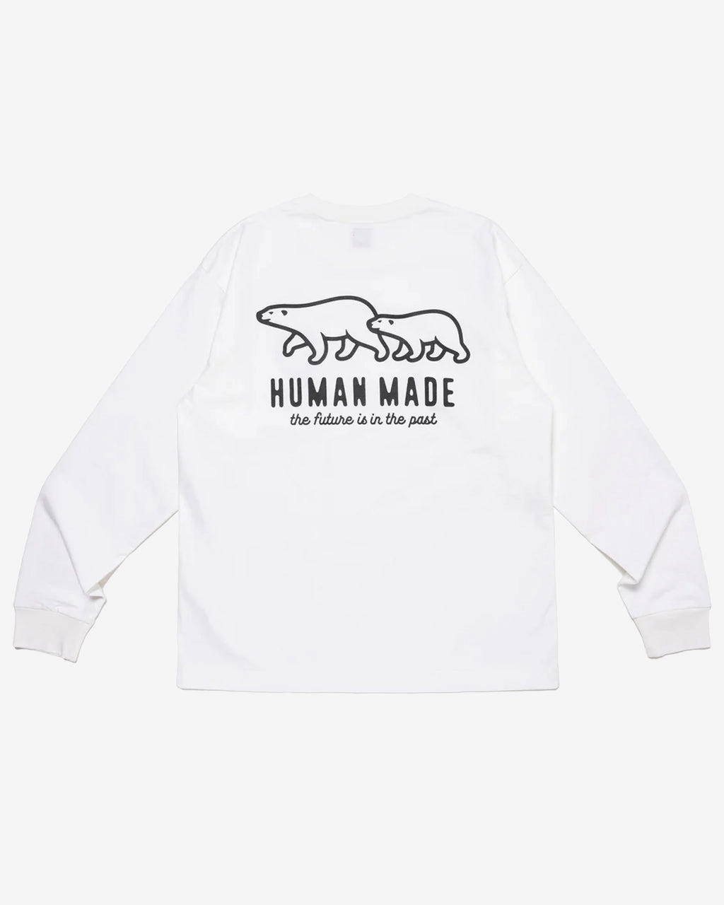 Graphic L/S Shirt White