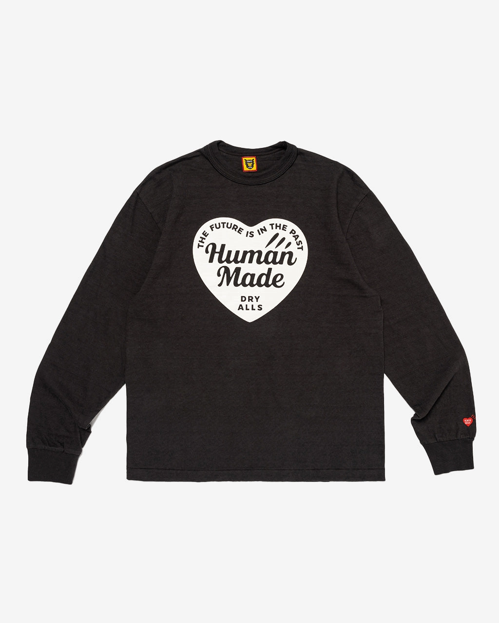 Graphic L/S T-Shirt Black