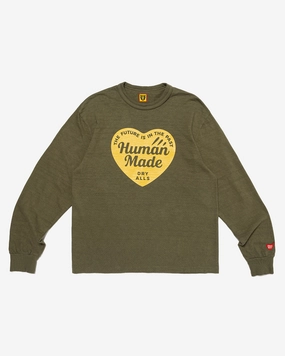 Graphic L/S T-Shirt Olive Drab