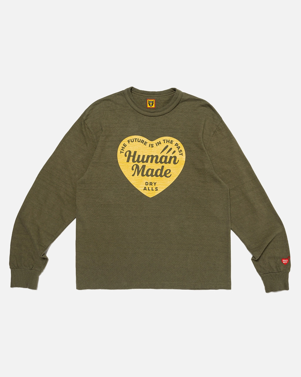 Graphic L/S T-Shirt Olive Drab