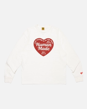 Graphic L/S T-Shirt White