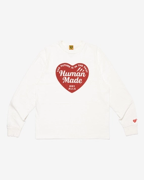 Graphic L/S T-Shirt White