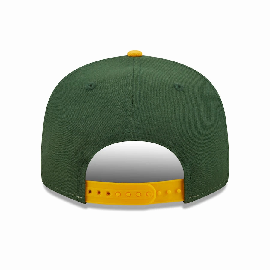 Green Bay Packers Retro Sport 3 Tone New Era 9FIFTY Snapback Hat