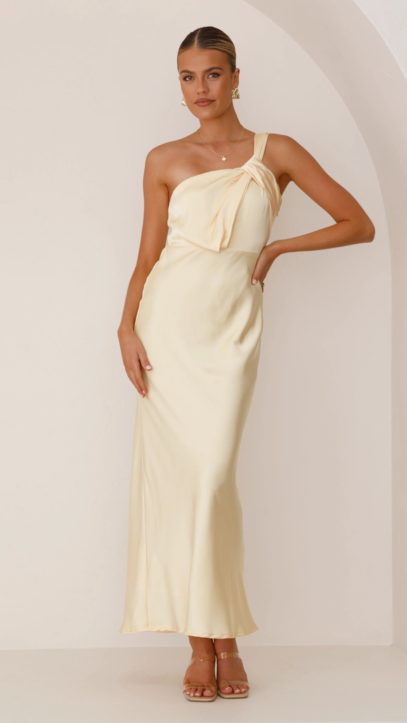 Greta Maxi Dress - Yellow