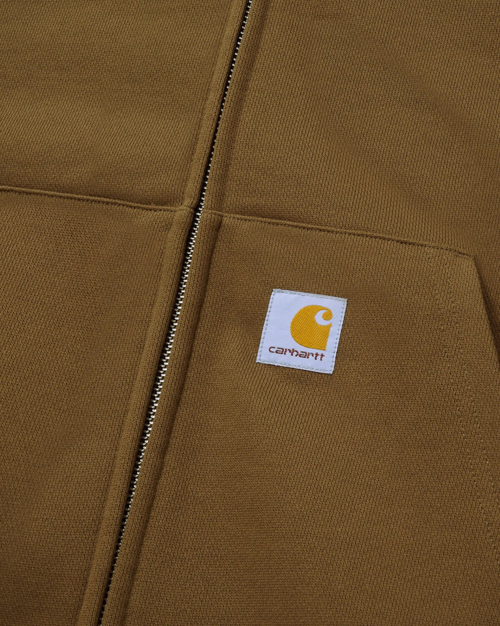Hooded Square Label Jacket Coffee Liqueúr