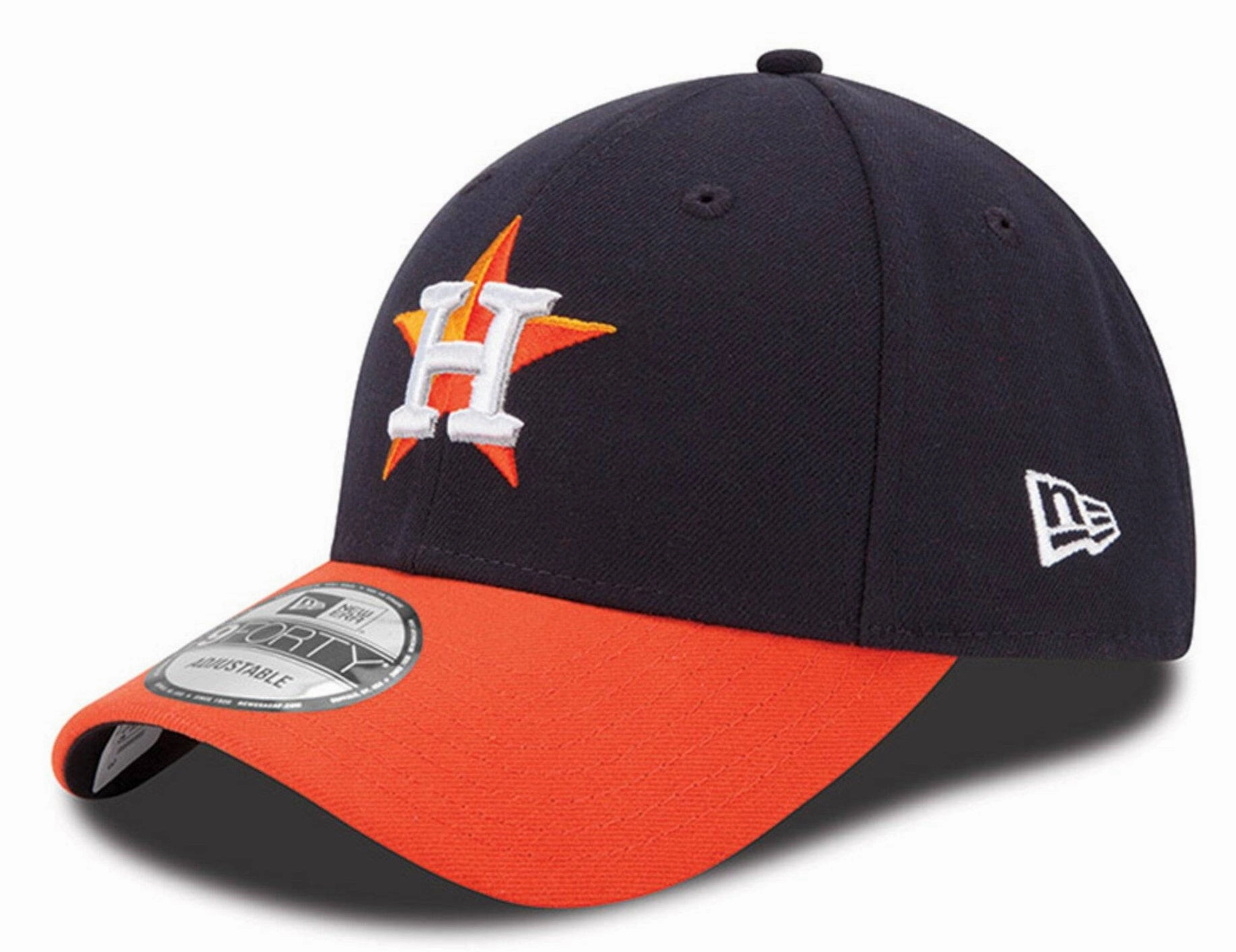 Houston Astros Men’s New Era Navy/Orange Road League 9FORTY Adjustable Hat