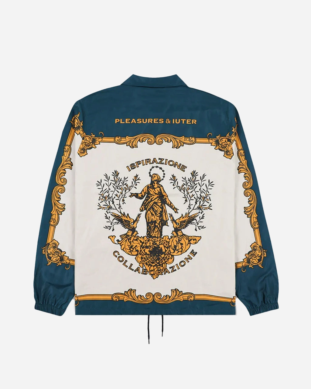 IUTER x PLEASURES Lorenzo Coach Jacket Dark Green