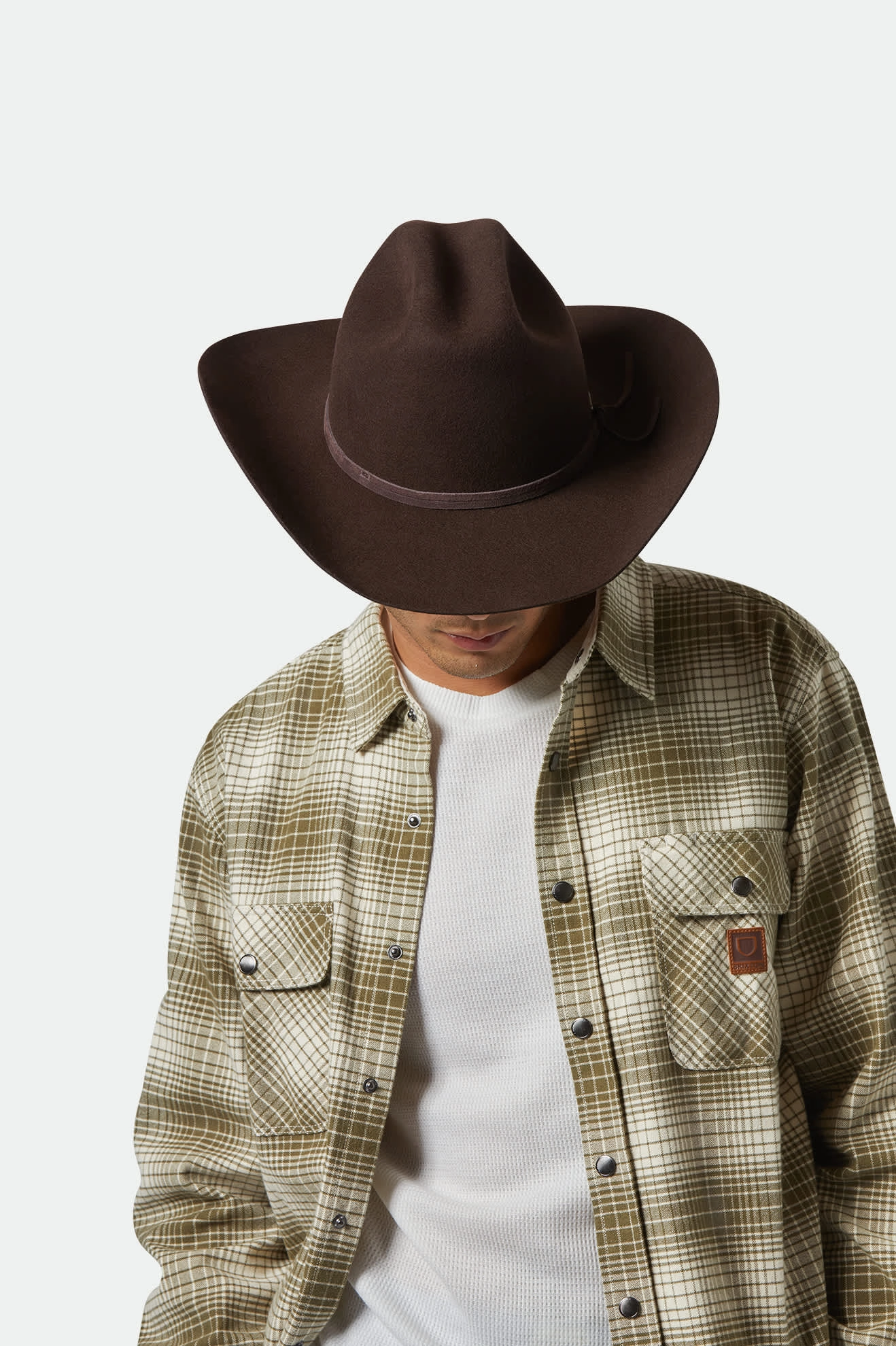 Laredo Cowboy Hat - Dark Brown
