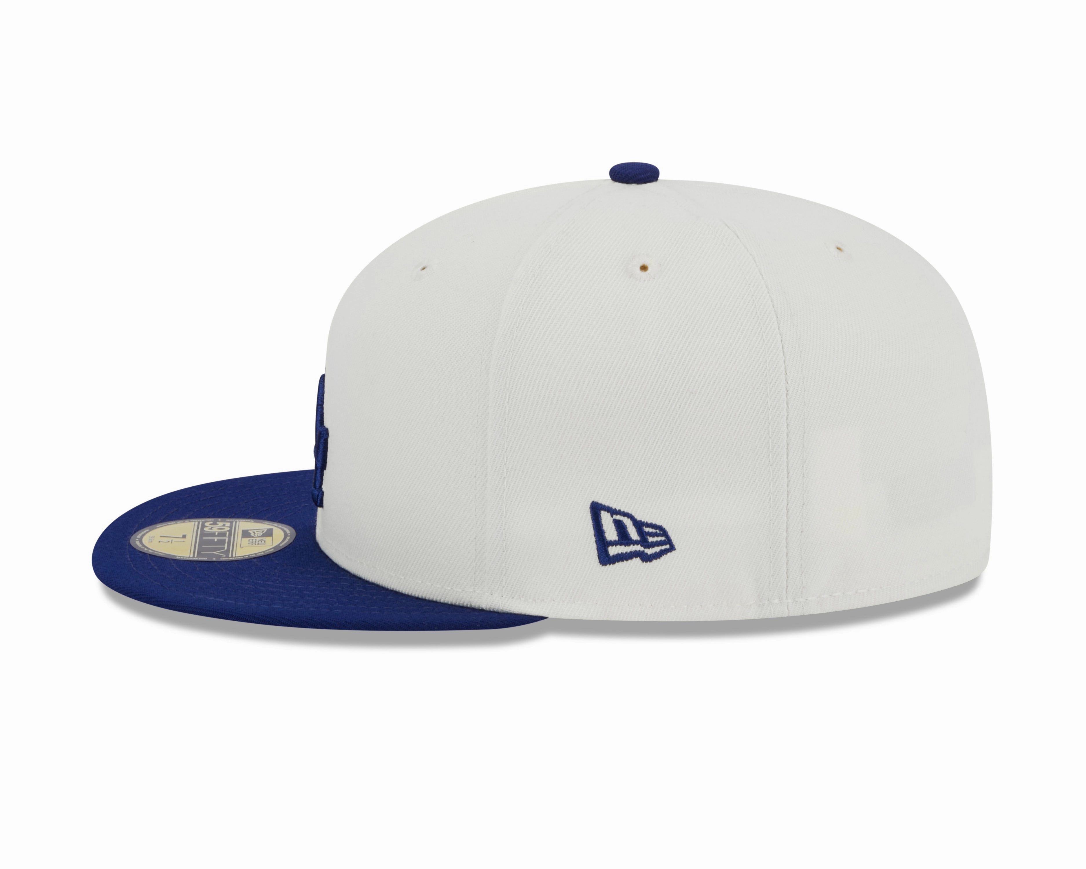 Los Angeles Dodgers 1988 World Series Cream/Royal New Era Retro 59FIFTY Fitted Hat