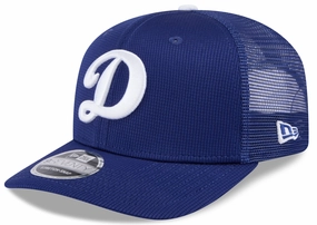 Los Angeles Dodgers New Era Royal 2025 Spring Training 9SEVENTY Trucker Hat