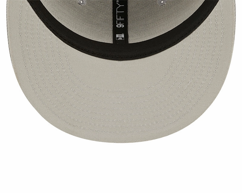 Men's Brooklyn Nets New Era Silver Color Pack 9FIFTY Snapback Hat