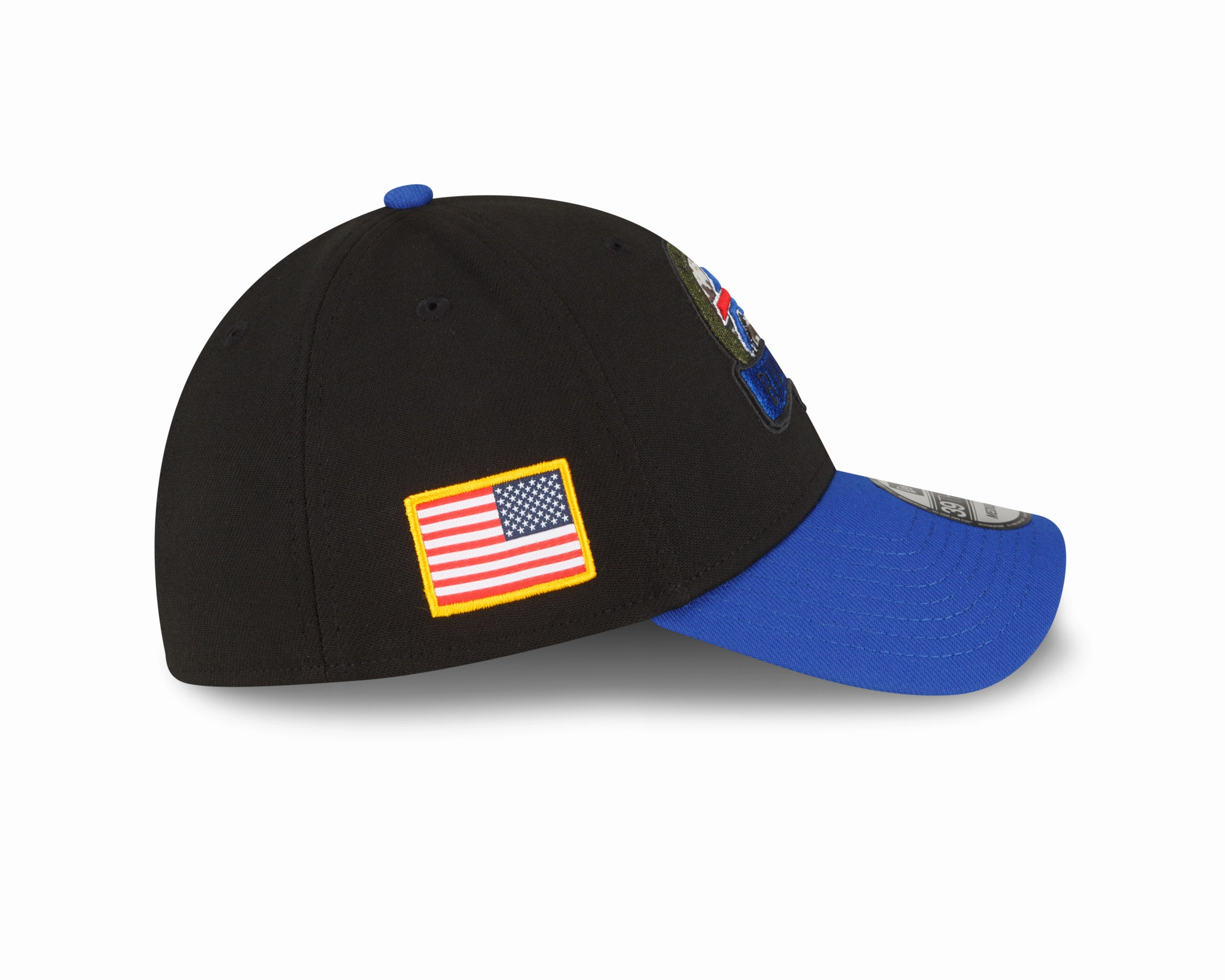 Men's Buffalo Bills New Era Black 2022 Salute to Service 39THIRTY Flex Hat