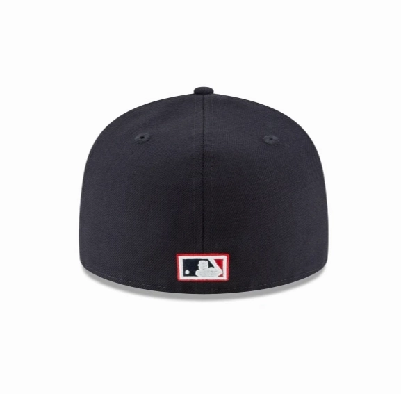 Men's California Angels New Era Navy 1971 Cooperstown Collection Wool 59FIFTY Fitted Hat