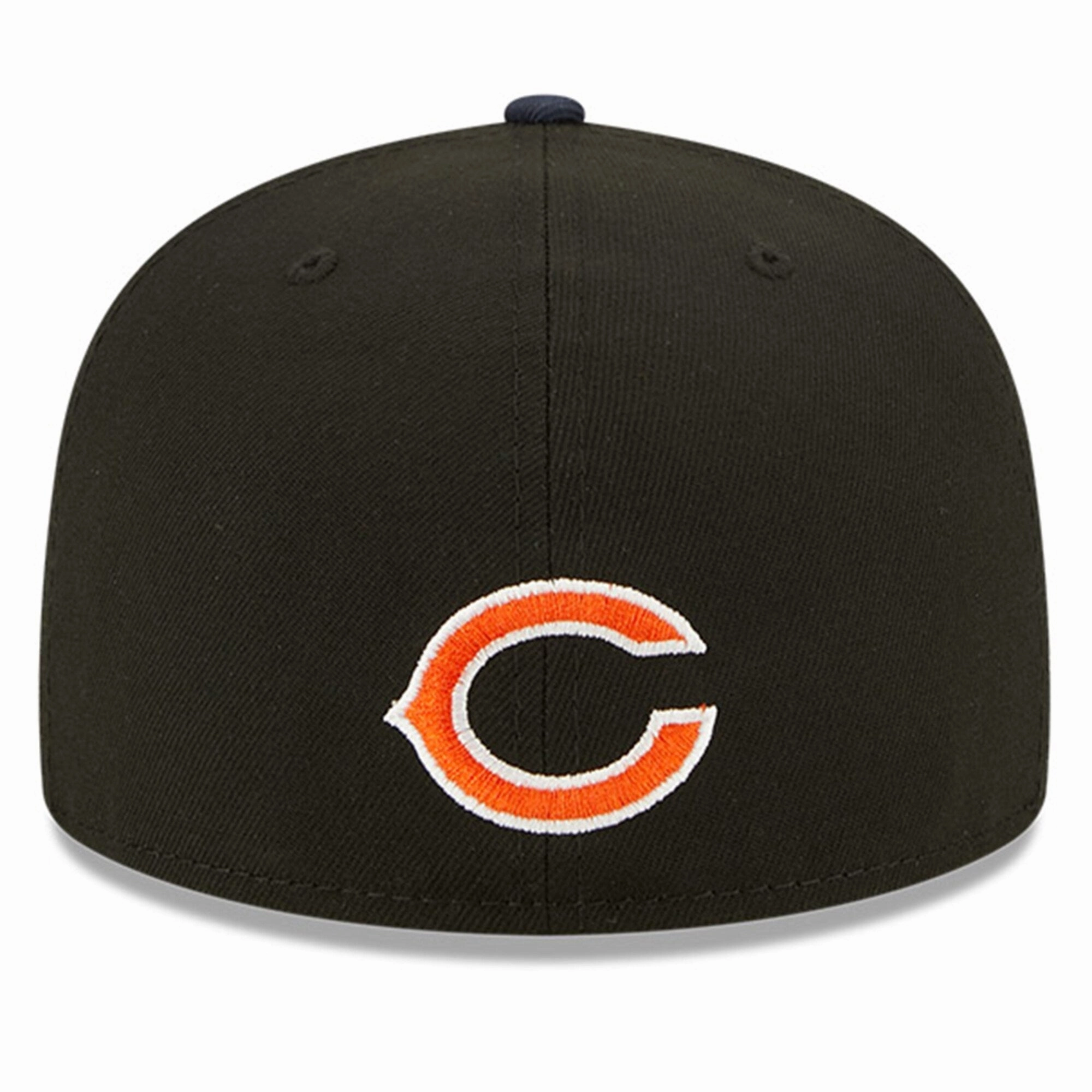 Men's Chicago Bears New Era Black/Navy 2022 NFL Draft On Stage 59FIFTY Fitted Hat