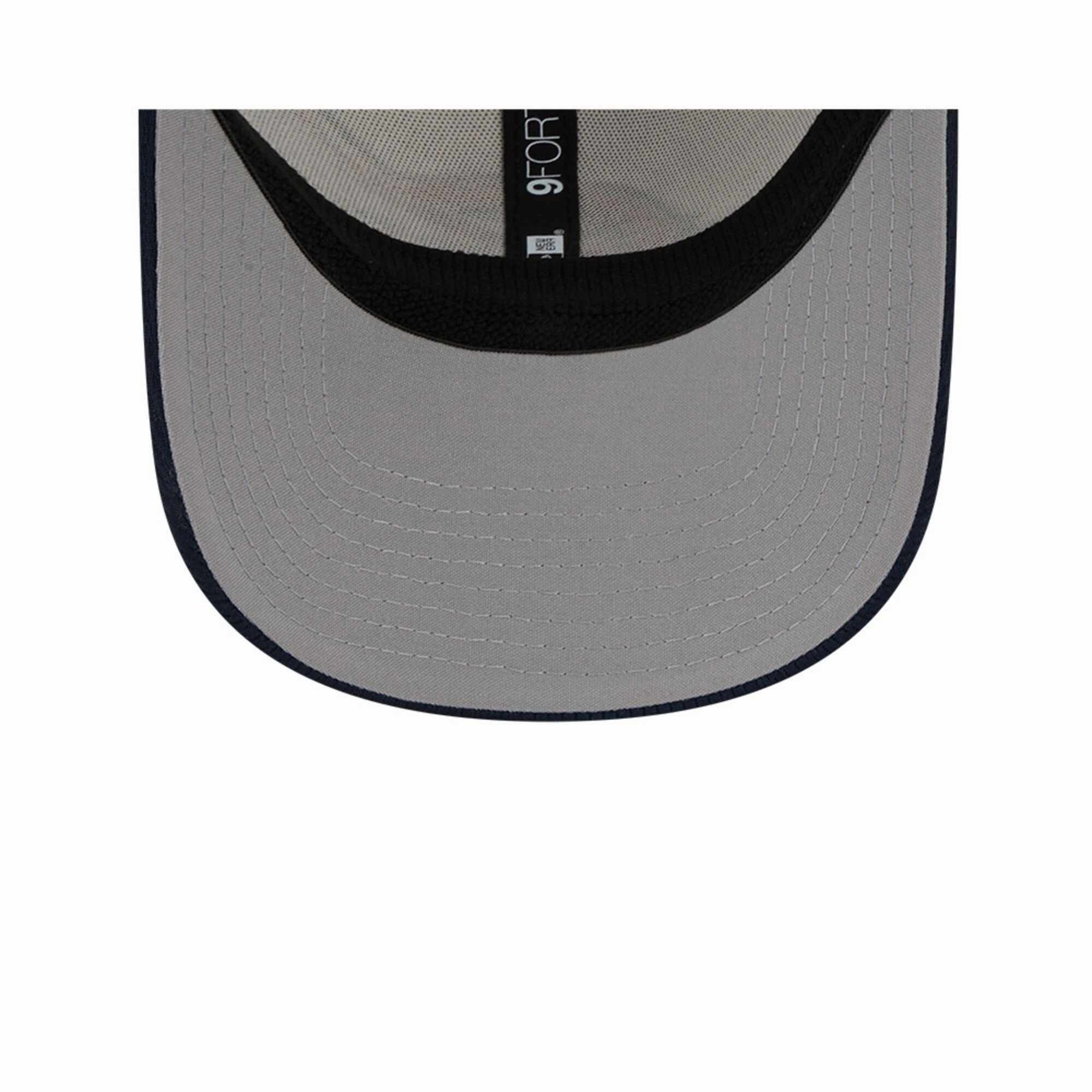 Men's Chicago Bears New Era White/Navy 2023 NFL Sideline Secondary Logo 9FORTY Adjustable Hat