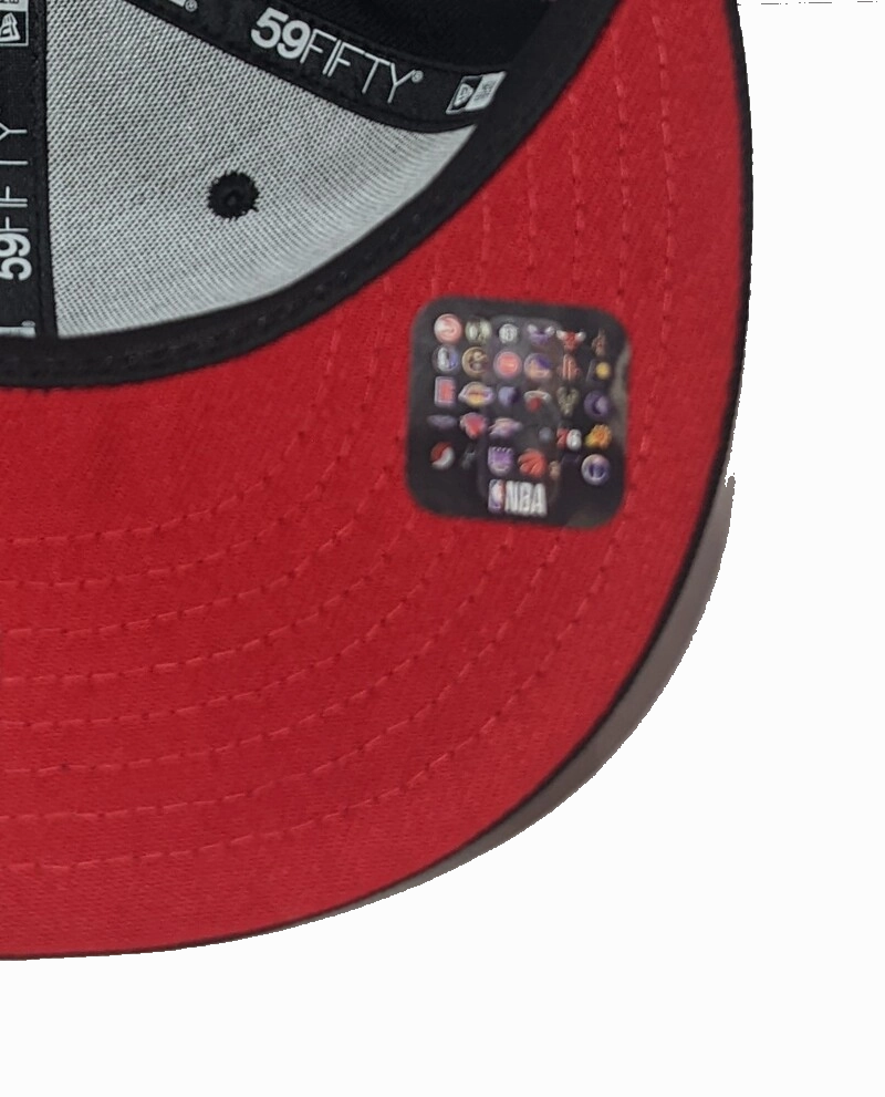 Men's Chicago Bulls Black/Red 6X Champions 59FIFTY Fitted Hat