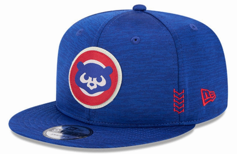 Men's Chicago Cubs New Era Royal 2024 Clubhouse 9FIFTY Snapback Hat