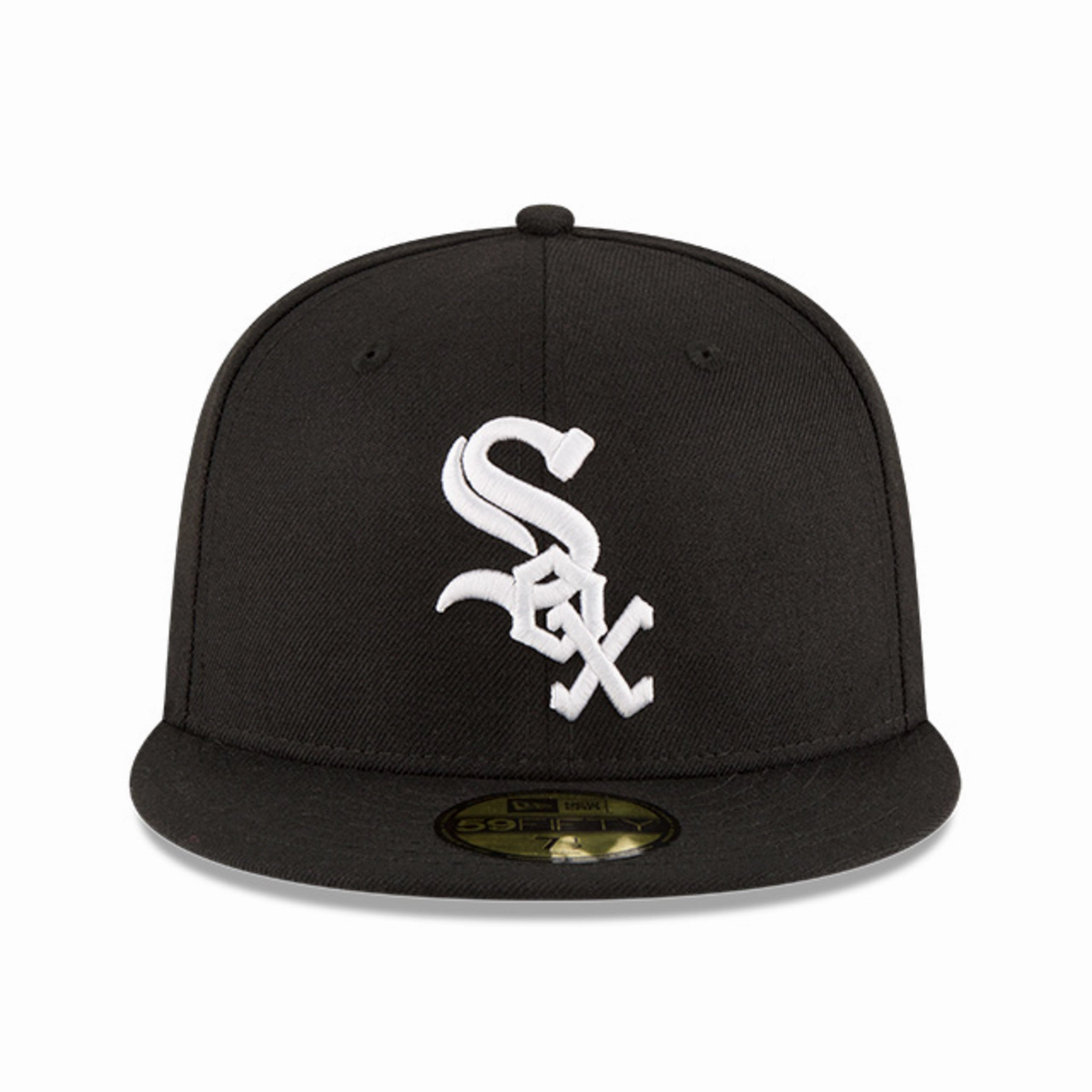 New Era 59Fifty Chicago White Sox 2005 World Series Patch Hat - Black