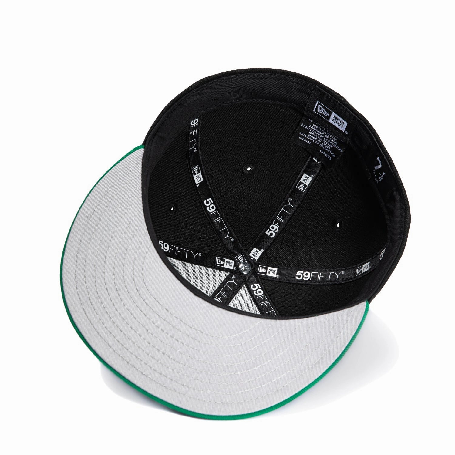 New Era 59Fifty Mexico World Baseball Classic Mexico Flag Patch Hat - Black, Kelly Green