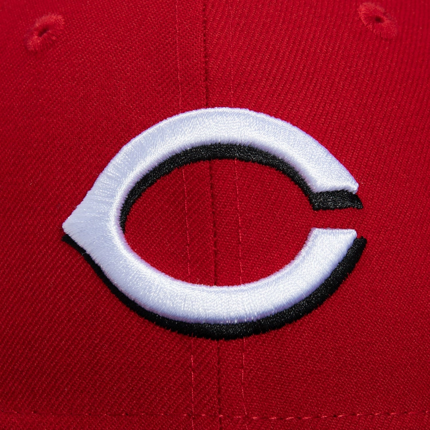 New Era 59Fifty Retro On-Field Cincinnati Reds Road Hat - Red, Black