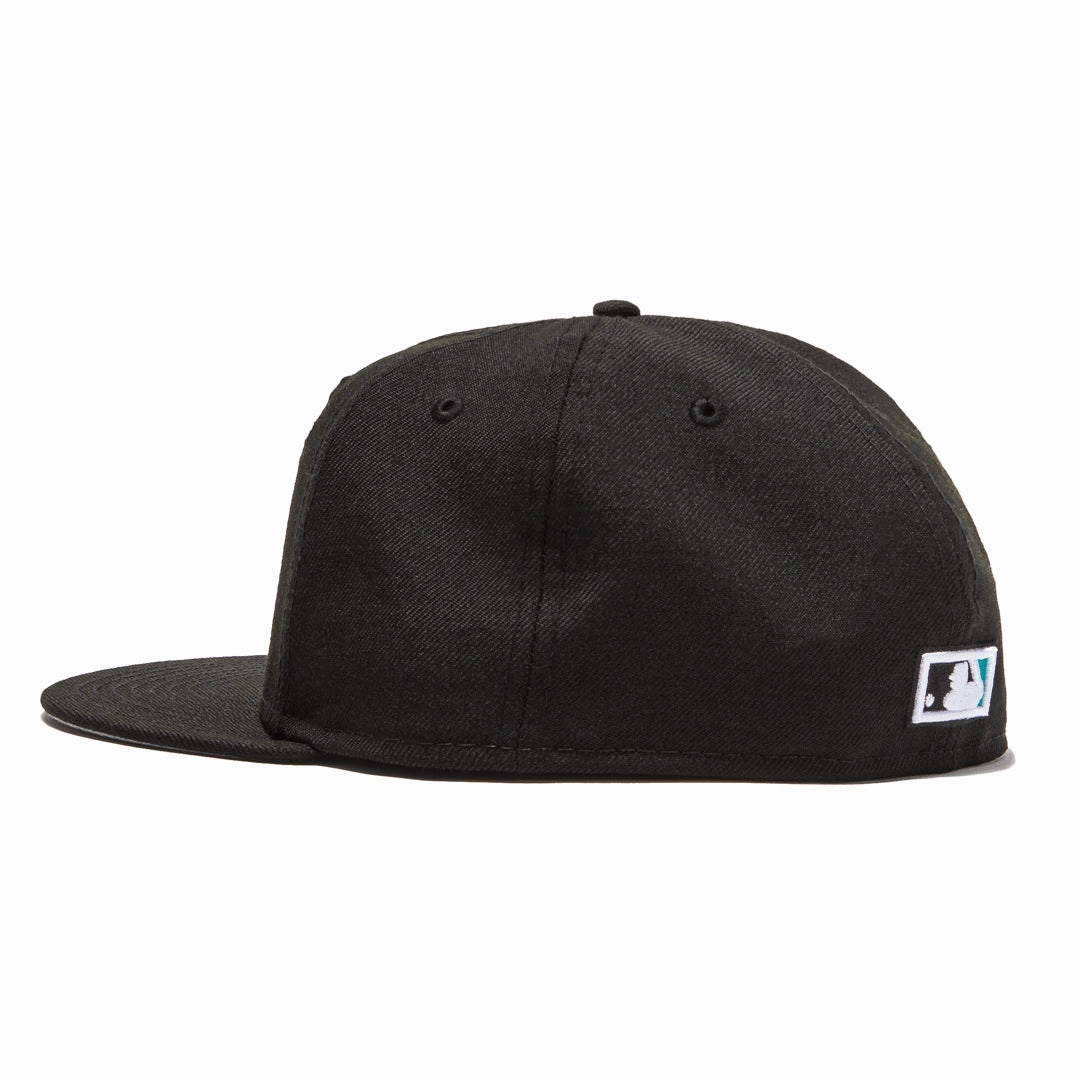 New Era 59Fifty Retro On-Field Florida Marlins 1993 Hat - Black