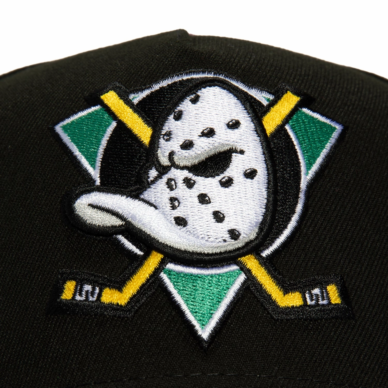 New Era 9Fifty A-Frame Anaheim Ducks NHL Logo Patch Snapback Hat - Black
