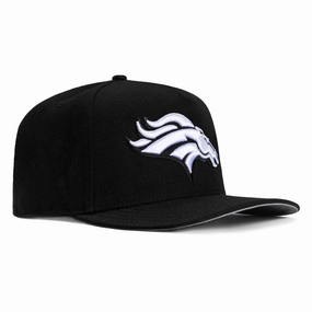 New Era 9Fifty A-Frame Denver Broncos Snapback Hat - Black. White