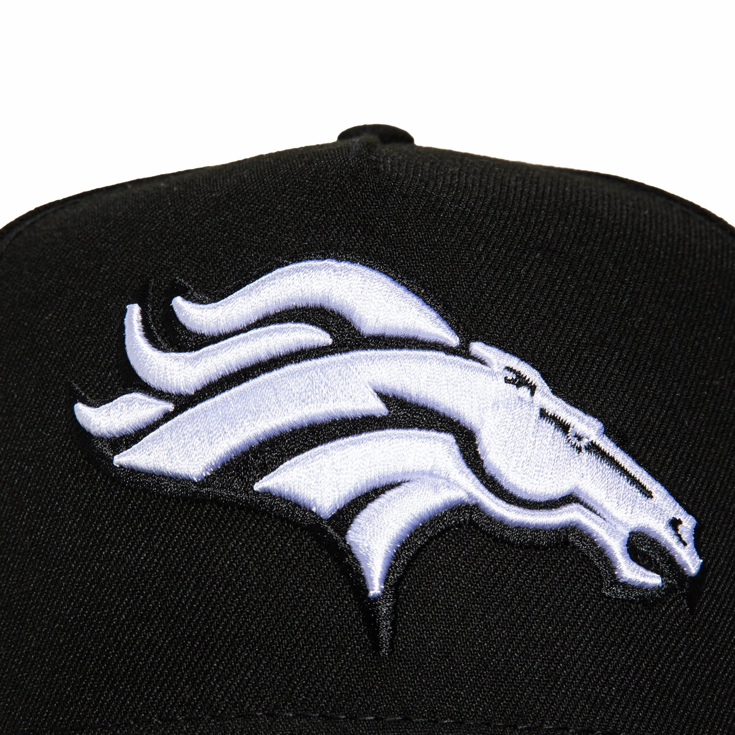New Era 9Fifty A-Frame Denver Broncos Snapback Hat - Black. White