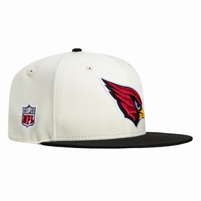 New Era 9Fifty Arizona Cardinals OTC Snapback Hat - White. Black