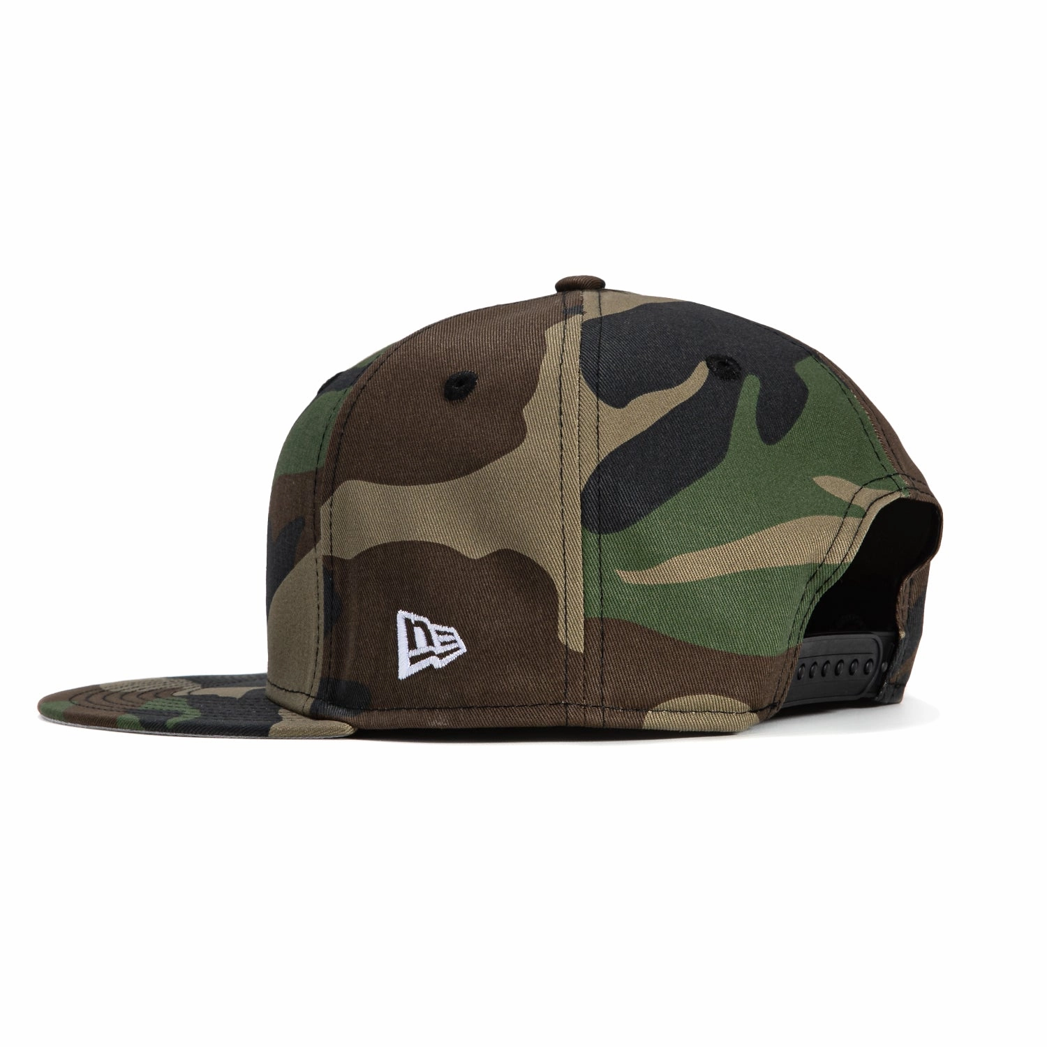 New Era 9Fifty MLB Basic Atlanta Braves Snapback Hat - Camo. White