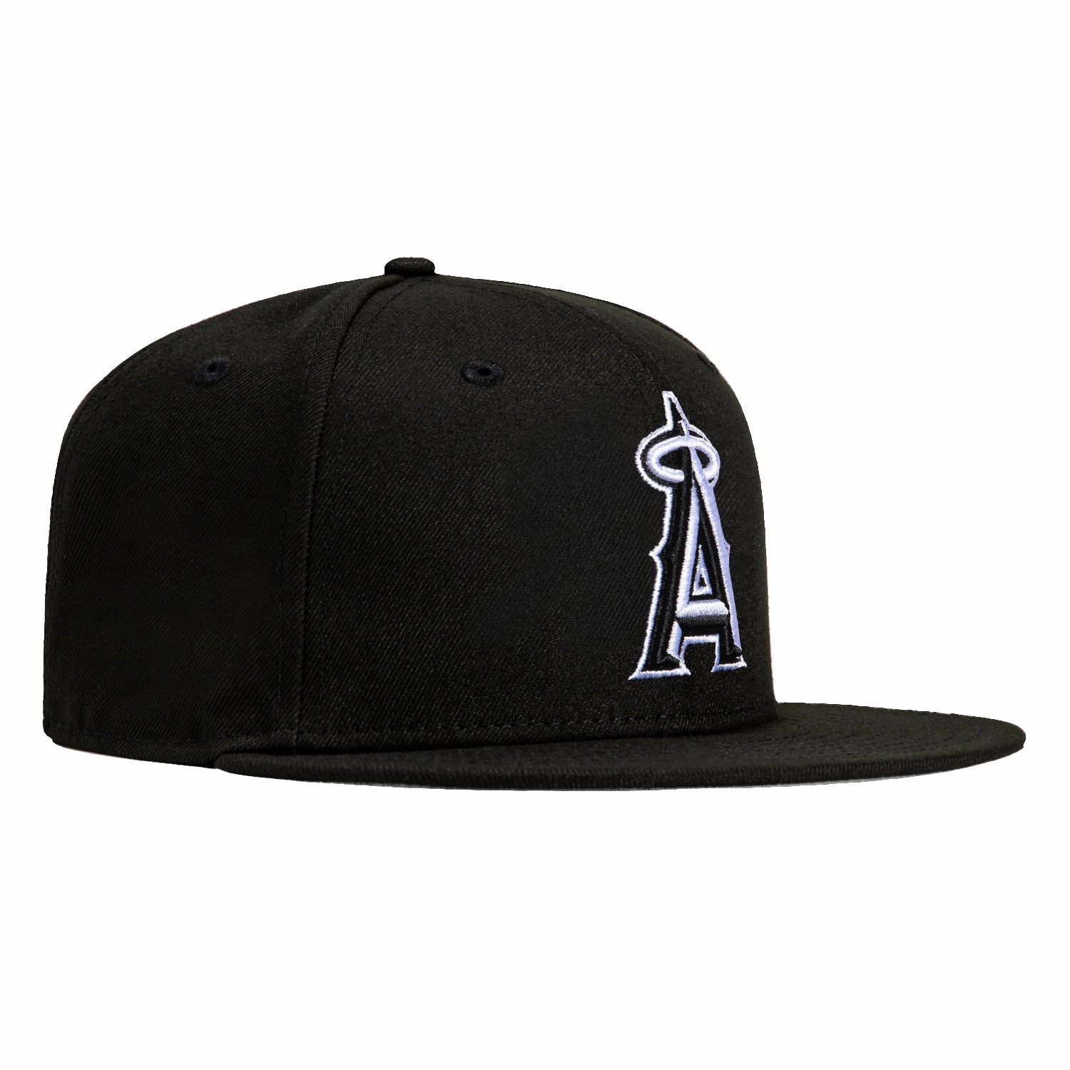 New Era 9Fifty MLB Basic Los Angeles Angels Snapback Hat - Black. White
