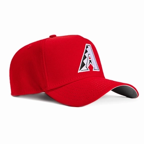 New Era 9Forty A-Frame Arizona Diamondbacks Snapback A Hat - Red, White