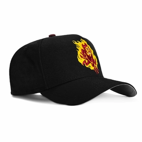 New Era 9Forty A-Frame Arizona State Sun Devils Sparky Flame Hat - Black