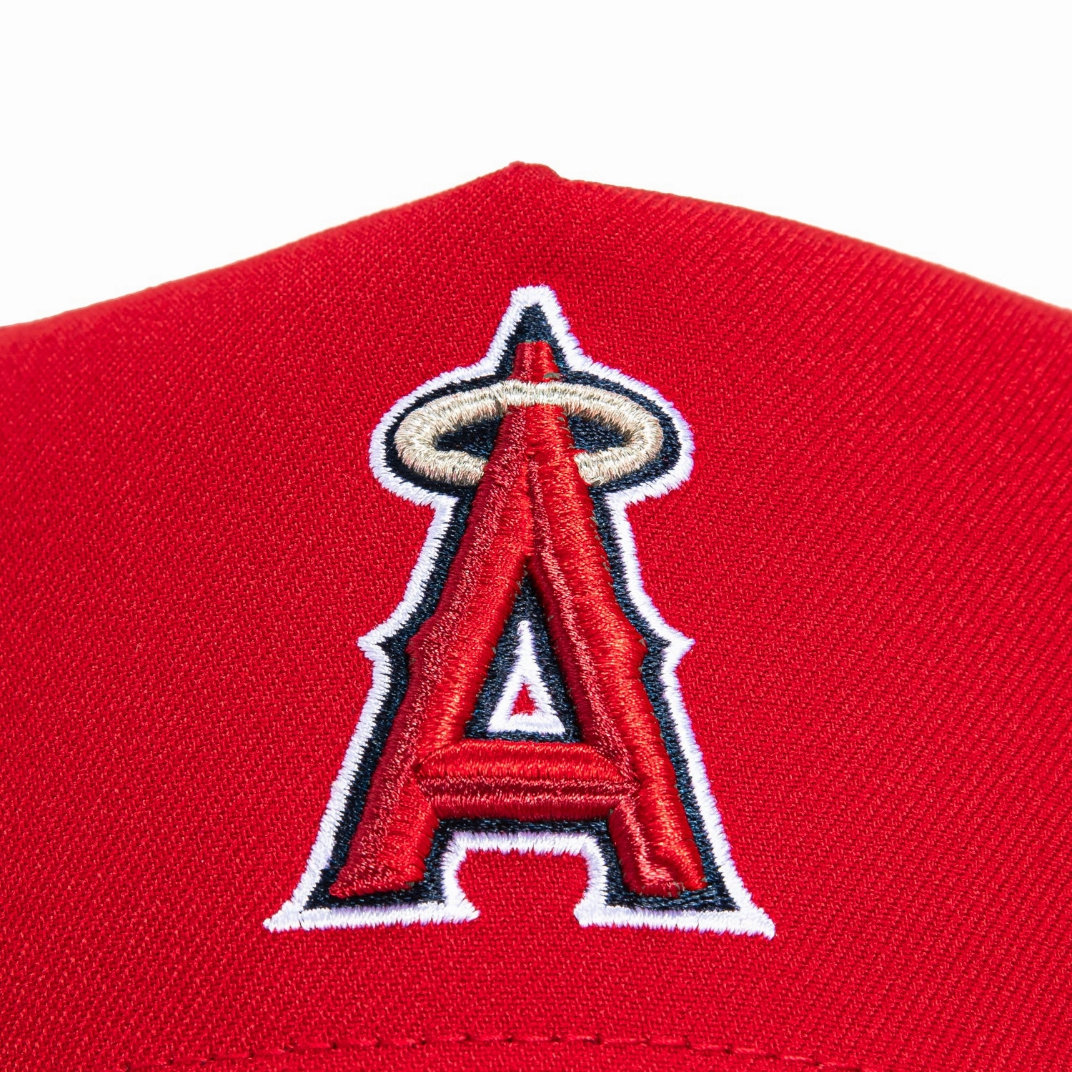 New Era 9Forty A-Frame Los Angeles Angels Snapback Game Hat - Red