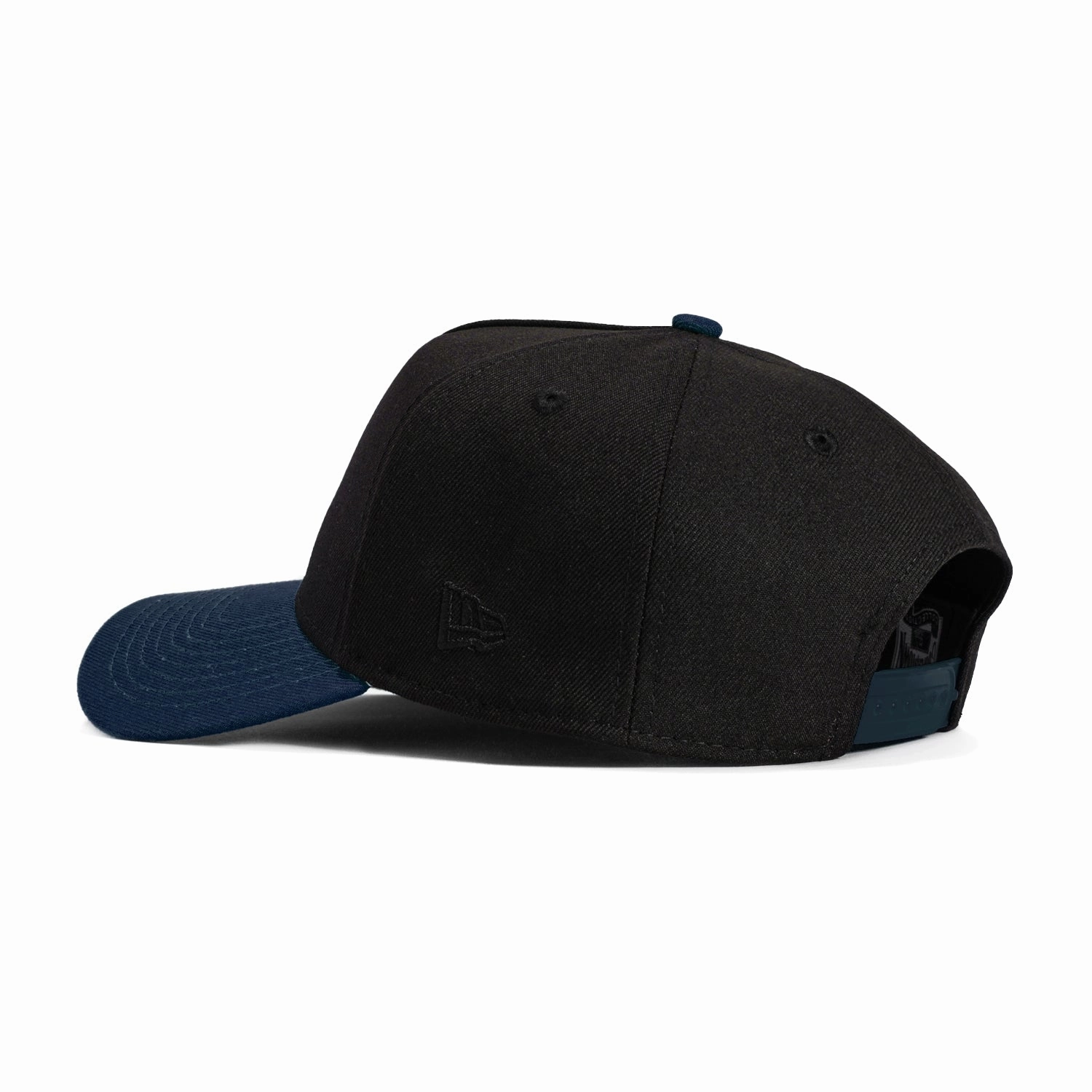 New Era 9Forty A-Frame Los Angeles Dodgers 50th Anniversary Stadium Patch Snapback Hat - Black. Navy