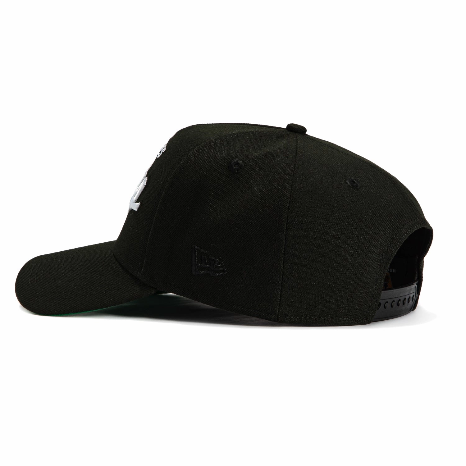 New Era 9Forty A-Frame Los Angeles Kings Script Snapback Hat - Black. White