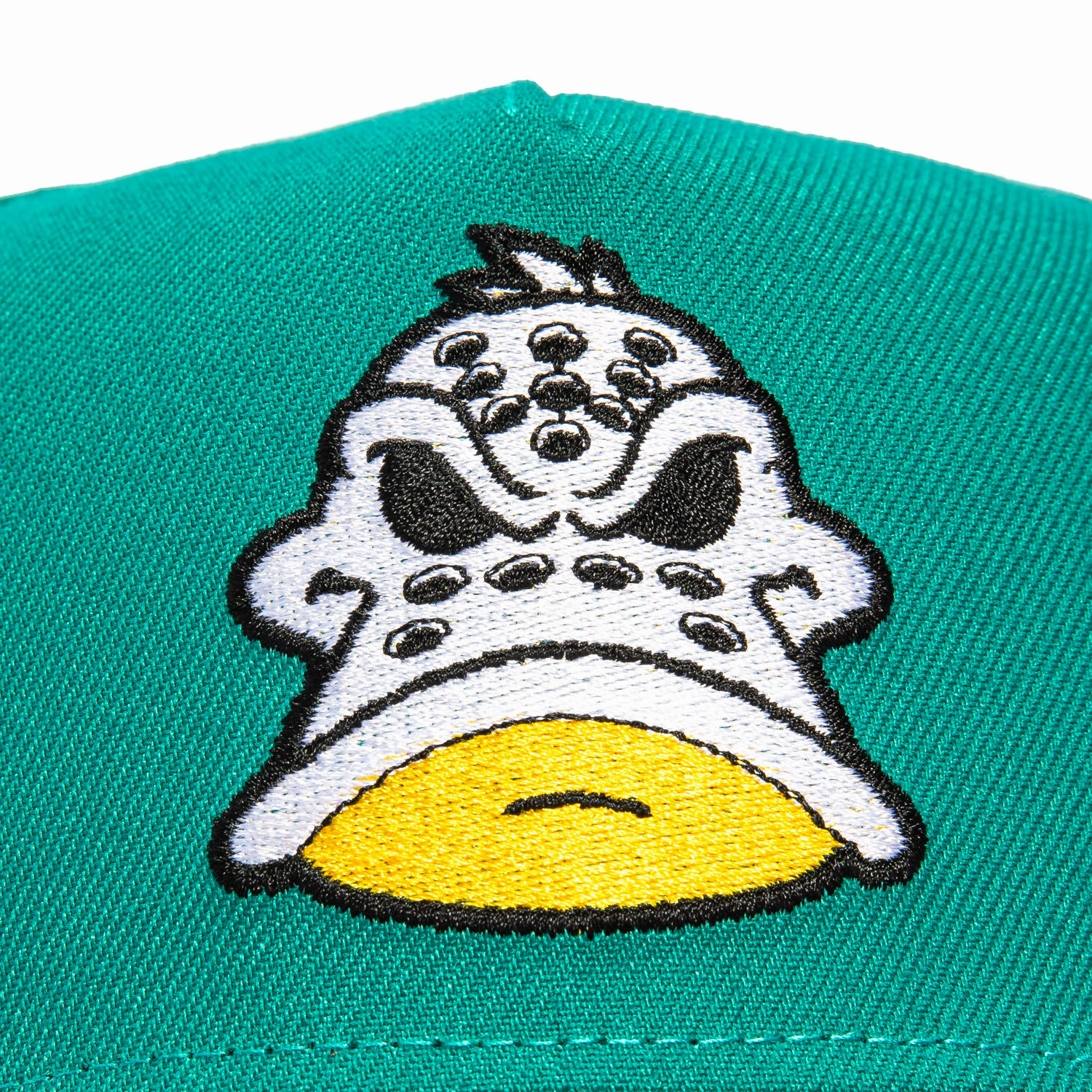 New Era 9Forty A-Frame Mascot Anaheim Ducks Logo Patch Wild Wing Snapback Hat - Teal, Maroon