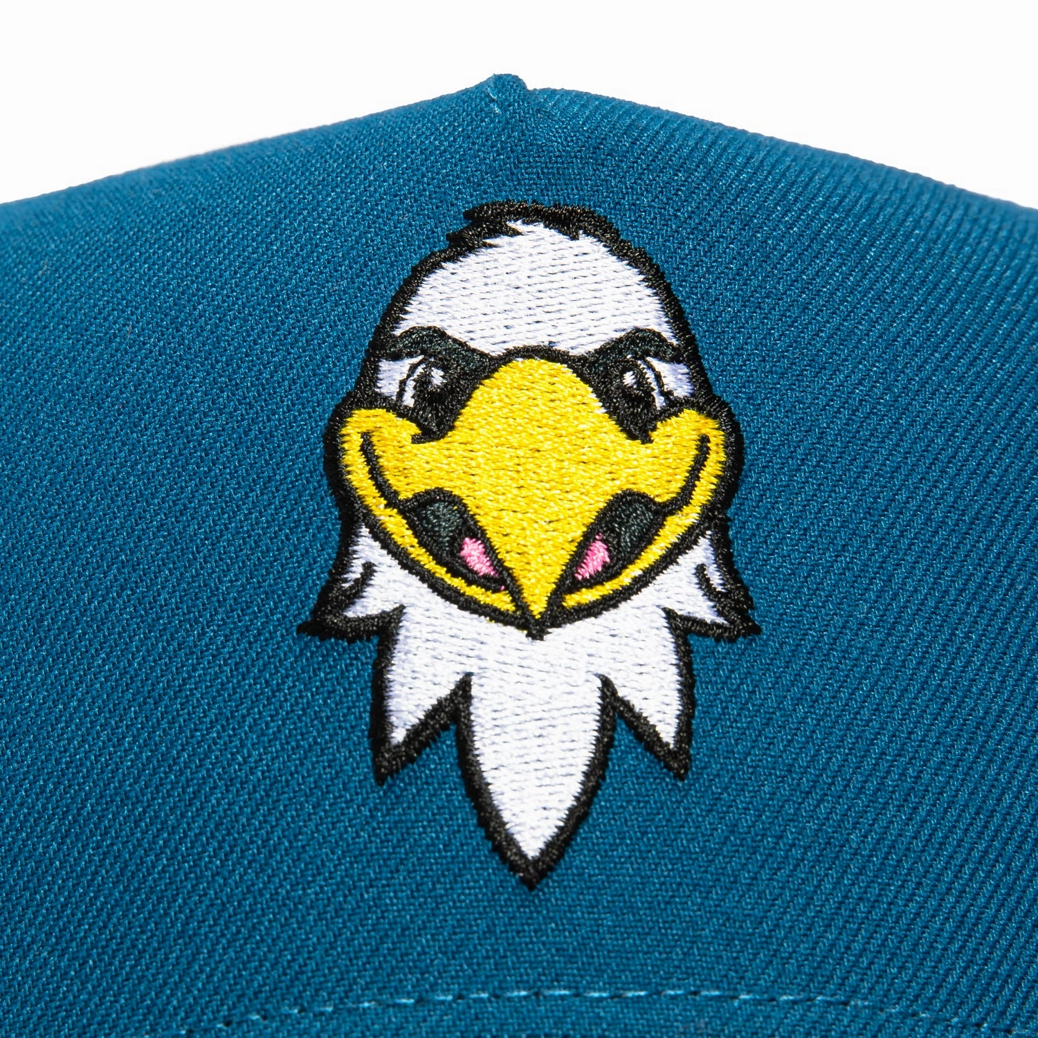 New Era 9Forty A-Frame Mascot Washington Capitals Logo Patch Slapshot Snapback Hat - Indigo, Black