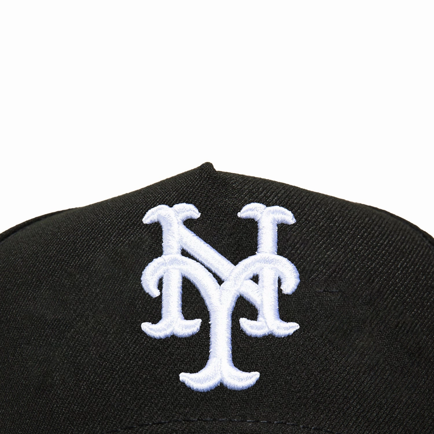 New Era 9Forty A-Frame New York Mets Snapback Hat - Black. White